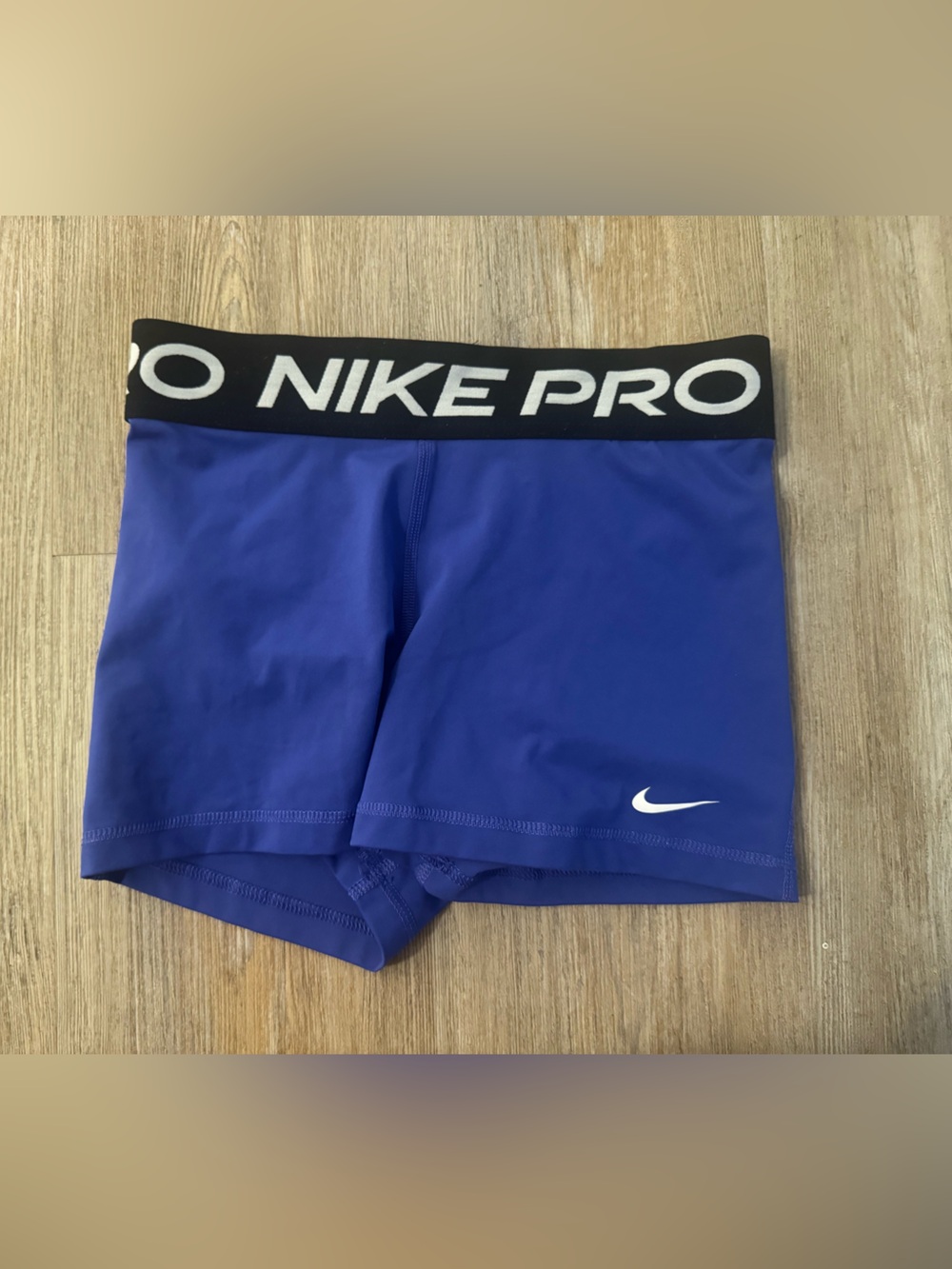 Nike Pro Women’s Compression Shorts with Black Waistband